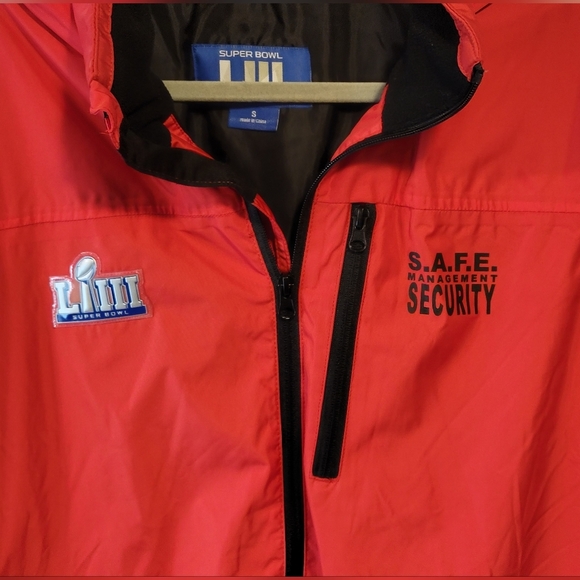 ***SOLD***OFFICIAL Licensed Super Bowl 53 Security Jacket - Picture 3 of 6
